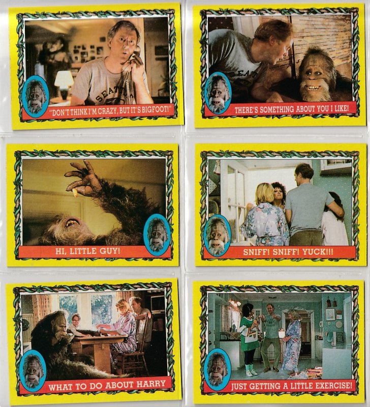 Harry and The Hendersons Trading cards (Topps, 1987)