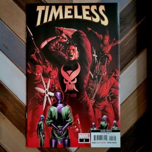 TIMELESS #1 (Marvel 2021) NM/new, 2nd Print, Warlord PUNISHER cover, One-Shot
