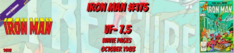 Iron Man 175 VF- 7.5 Marvel 1983
