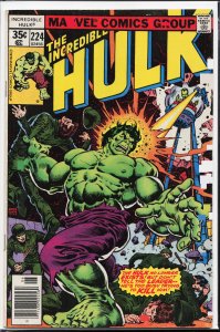 The Incredible Hulk #224 (1978) Hulk