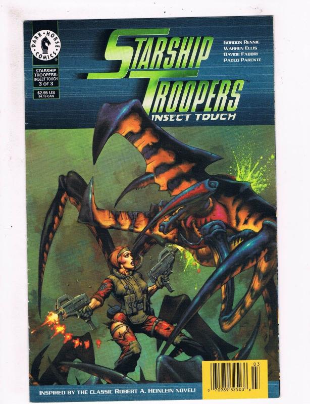 Starship Troopers Insect Touch # 3 VF/NM Dark Horse Comic Books The Mask!!!! SW8