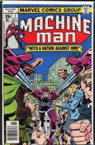 Machine Man #7 (1978) Machine Man [Key Issue]