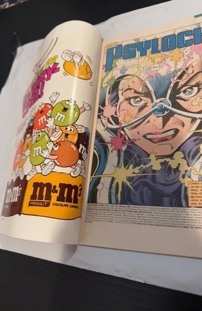 The Uncanny X-Men #213 (1987) Sabretooth/ wolverine/Psylocke/Mr Sinister