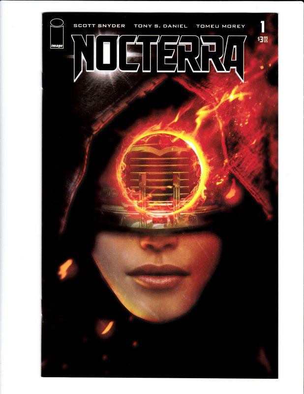 Nocterra #1 Image horror 2021 NM 9.4+ C. Bosslogic variant cover.