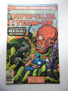 Super-Villain Team-Up #10 (1977) FN Condition