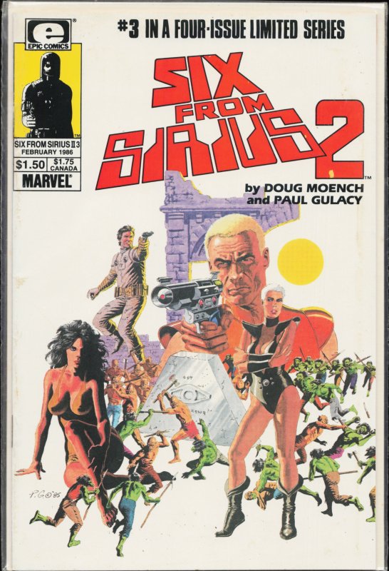 Six from Sirius 2 #3 (1986) Six from Sirius