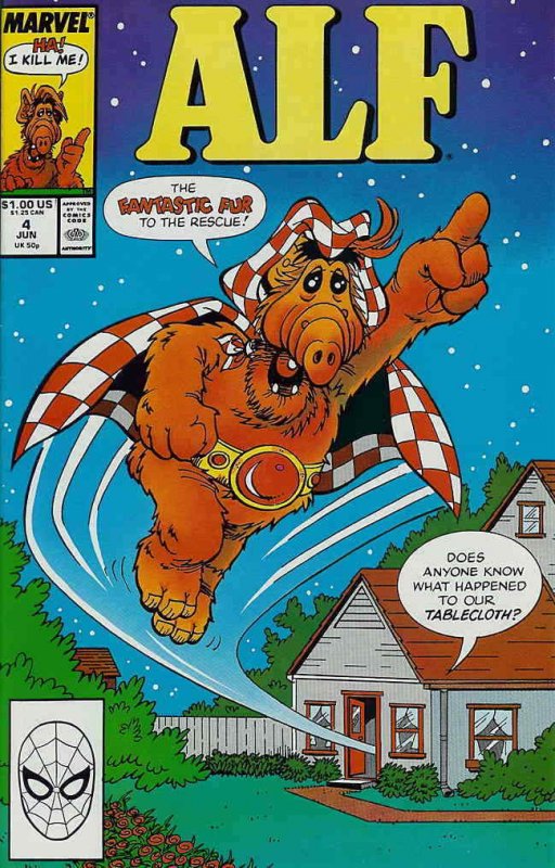 Alf #4 VF/NM; Marvel | save on shipping - details inside