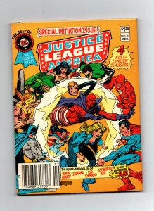 Best of DC Blue Ribbon Digest #31 newsstand - Justice League - 1982 - VF/NM
