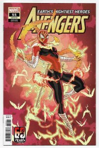 Avengers #55 Ernanda Souza Spider-Man Variant (Marvel, 2022) NM