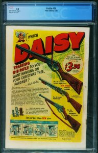 Battle #25 CGC 7.5 1954 Violent War comic book- Atlas-3712147019