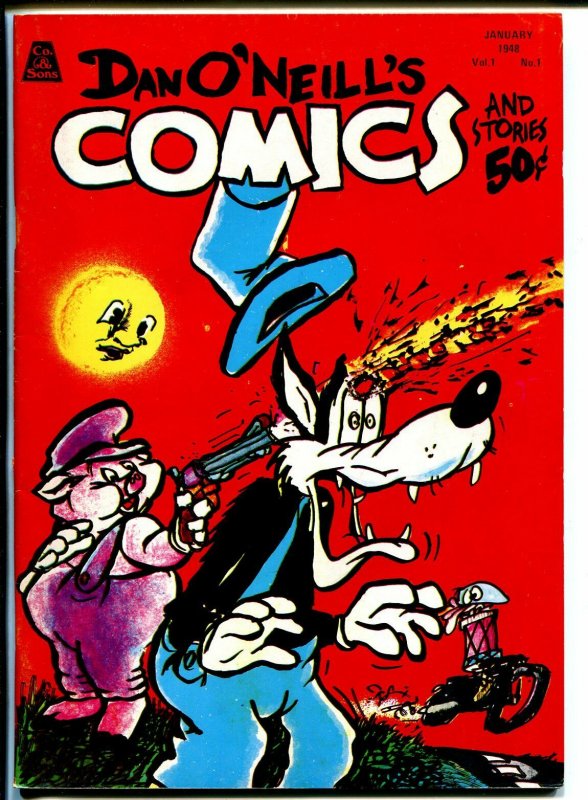 Dan O'Neill's Comics & Stories #1 1971-Co & Sons-1st issue-original printing-VF-