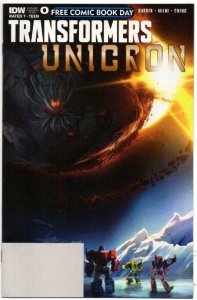 TRANSFORMERS UNICRON #0, NM, FCBD, 2018, more FCBD in store