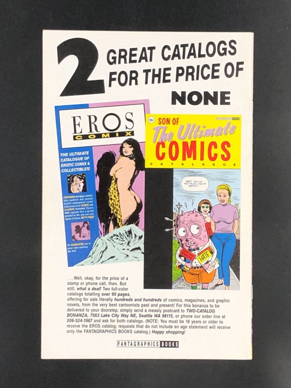 Sally Forth #1 (1993) Written & Illustrated by Wally Wood, Second Printing
