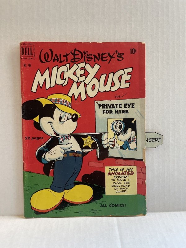 Walt Disney’s Mickey Mouse #296 Four Color