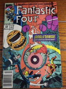 FANTASTIC FOUR #338 FN+ 6.5 Rare Mark Jewelers IRON MAN! THOR! KANG!  