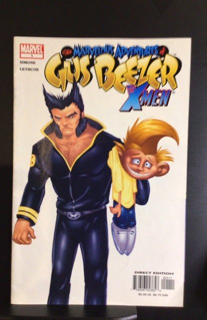 The Marvelous Adventures of Gus Beezer with the X-Men #1 (2003)