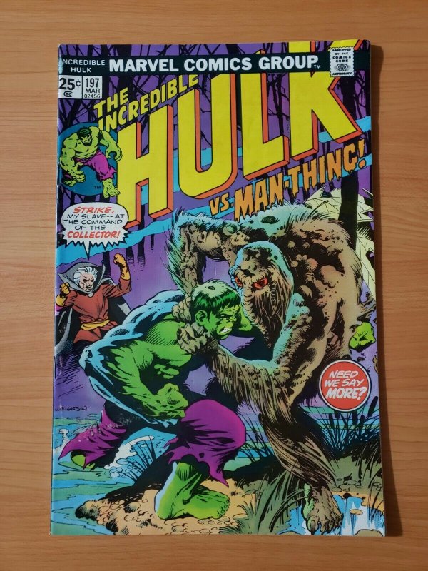 The Incredible Hulk #197 ~ VERY FINE - NEAR MINT NM ~ 1976 Marvel Comics