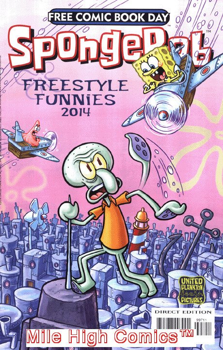 SPONGEBOB FREESTYLE FUNNIES FCBD (2014 Series) #1 Very Fine Comics Book 