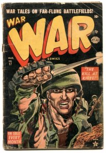 War Comics #17 1953- Atlas Golden Age- Alamo- Marne G/VG