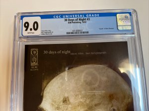 30 Days Of Night (2002) # 3 (CGC 9.0 WP) Ben Templesmith