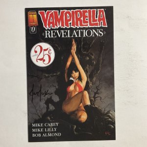 Vampirella Revelations 0 2005 Signed by Joe Jusko Harris NM near mint