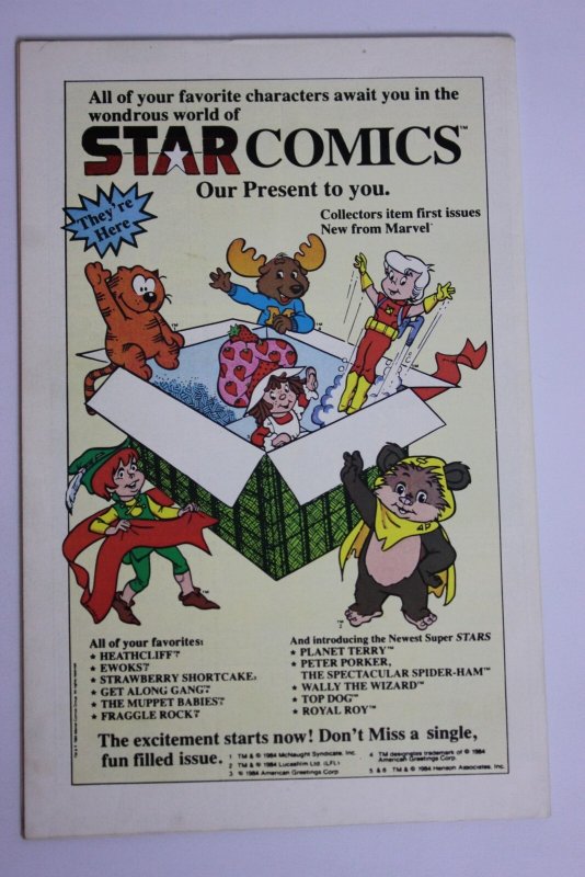 Marvel Super Heroes Secret Wars #12 (1985) Cloak and Dagger VFNM