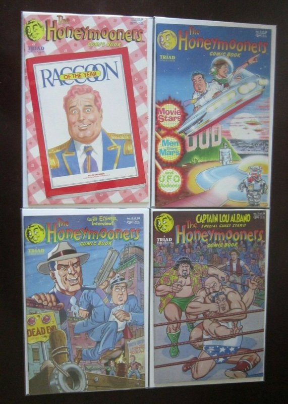 Honeymooners comic set #1 to #12 + poster all 14 different books 8.5 VF+ (1987)