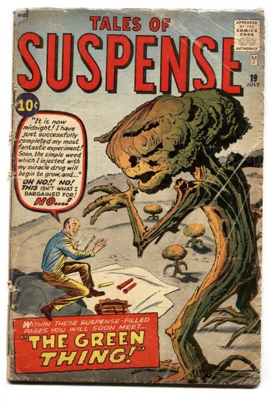 Tales of Suspense #19 Silver-Age horror / sci-fi comic book - Steve Ditko