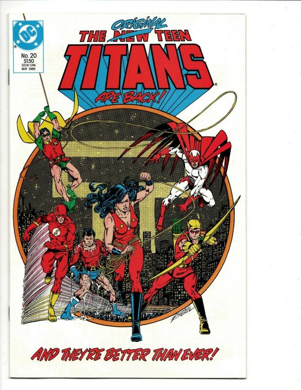 Lot Of 12 New Teen Titans DC Comics # 9 10 11 12 13 14 15 16 17 18 19 20 JF7