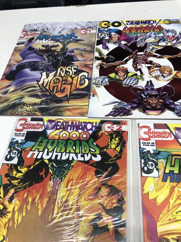 Hybrids Deathwatch 2000 (1994) Set Of 5 Issues Continuity Publishing •Neal Adams