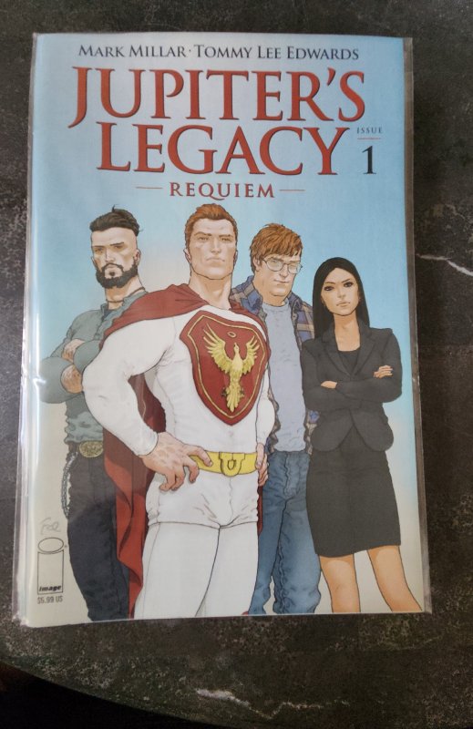 Jupiter's Legacy Requiem #1 Cover B- Frank Quitely (2021)