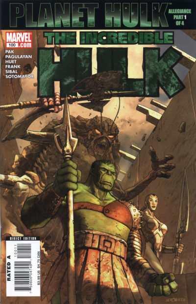 Incredible Hulk (2000 series) #100, NM + (Stock photo)