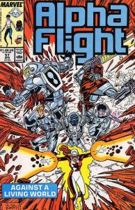 Alpha Flight (1st Series) #57 FN ; Marvel | Jim Lee