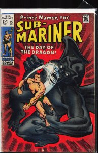 Sub-Mariner #15 (1969) Namor the Sub-Mariner