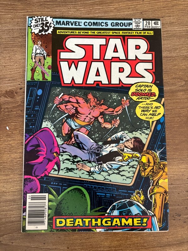 Star Wars # 20 VF/NM Marvel Comic Book Luke Skywalker Han Solo Leia R2D2 6 J293