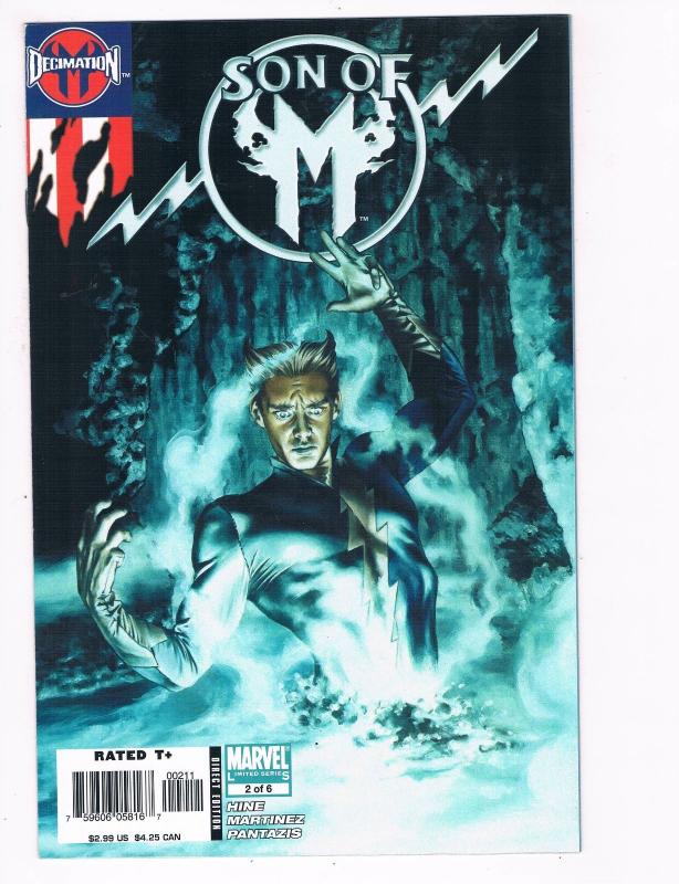 Son Of M # 2 NM Marvel Comics Limited Series X-Men Magneto Quicksilver S93