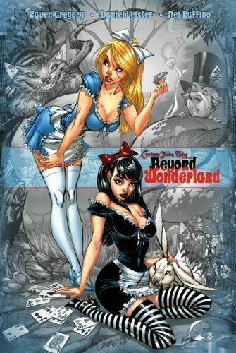 GFT RETURN TO WONDERLAND (VARIANT) & BEYOND WONDERLAND HARDCOVER SET BRAND NEW.