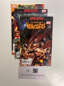 3 The Incredible Hercules Marvel Comic Books # 127 128 129 Spiderman 54 JS35