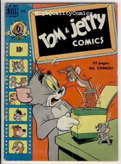 TOM & JERRY #69, VG, Wuff, 1950, Barney Bear, Droopy, Barney Bear