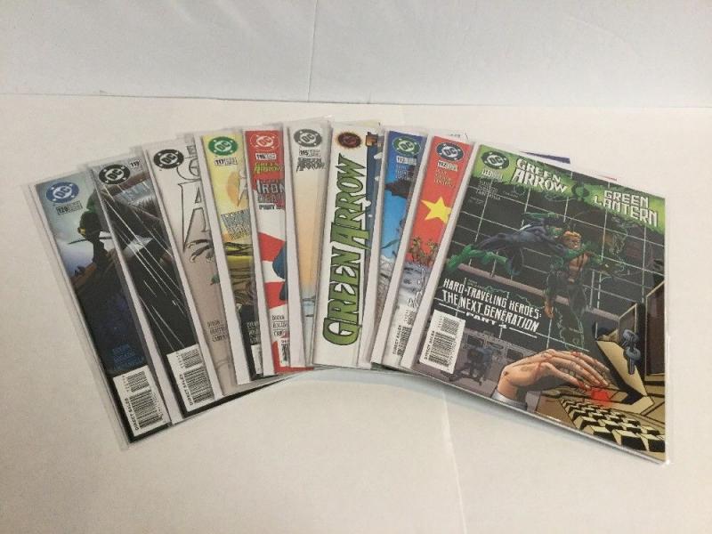 Green Arrow 111-120 Lot Set Run Vf-Nm Very Fine-Near Mint