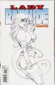 Lady Rawhide #3 Sketch Cover (2014)