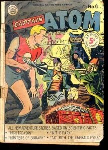 Captain Atom--#6--1951--COMIC BOOK--Nationwide--G