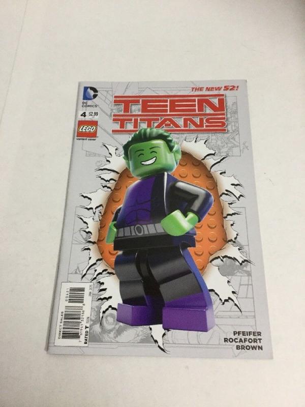 Teen Titans 4 Lego Variant Nm Near Mint DC Comics New 52