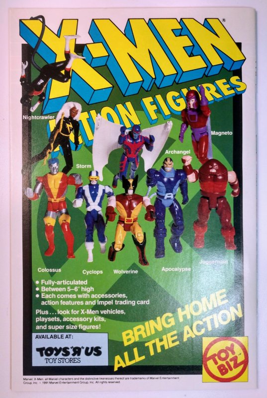 X-Men #1 (9.2, 1991) 1st team app Gold, Blue & Acolytes