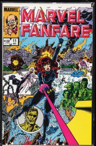 Marvel Fanfare #11 (1983) Black Widow [Key Issue]