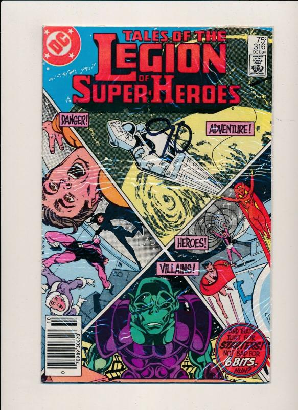 DC LOT OF 12-LEGION OF SUPER-HEROES#315-319,321-322,288-289,324,325,327 (PF367) 