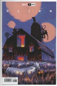 ALIEN #7, VF/NM, Larroca, 2021, more Horror in store, Variant