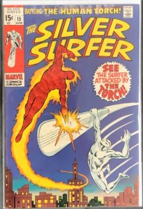Silver Surfer #15 (1970, Marvel Comics) FN