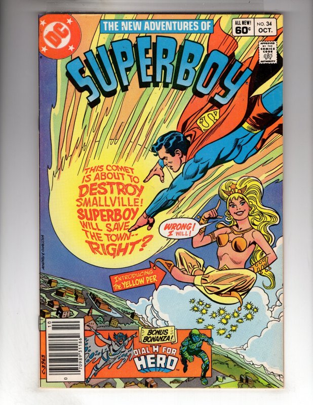 The New Adventures of Superboy #34 (1982)   / ECA5