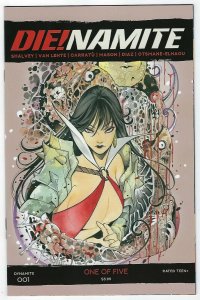 Die!namite # 1 Peach Momoko Vampirella Cover C NM Dynamite